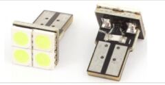 LED AMPUL 12V T10 4 LED 5050 MAVİ | KGN