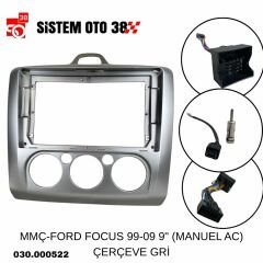 MMÇ-FORD FOCUS 99-09 9'' (MANUEL AC) ÇERÇEVE GRİ |  | MULTİMEDYALAR