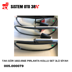 TAK-GÖR 1602.056E PIRLANTA KOLLU SET 3LÜ SİYAH |  | AYNALAR