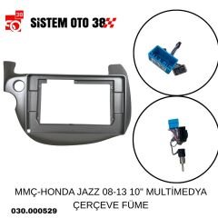 MMÇ-HONDA JAZZ 08-13 10'' MULTİMEDYA ÇERÇEVE FÜME |  | MULTİMEDYALAR