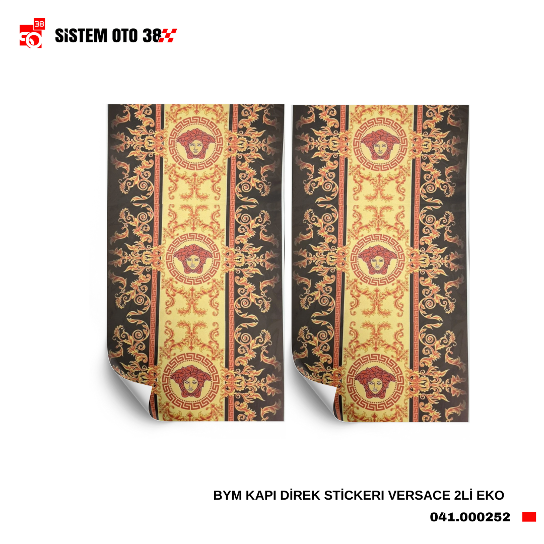 BYM KAPI DİREK STİCKERI VERSACE 2Lİ EKO |  | STİCKER ÇEŞİTLERİ
