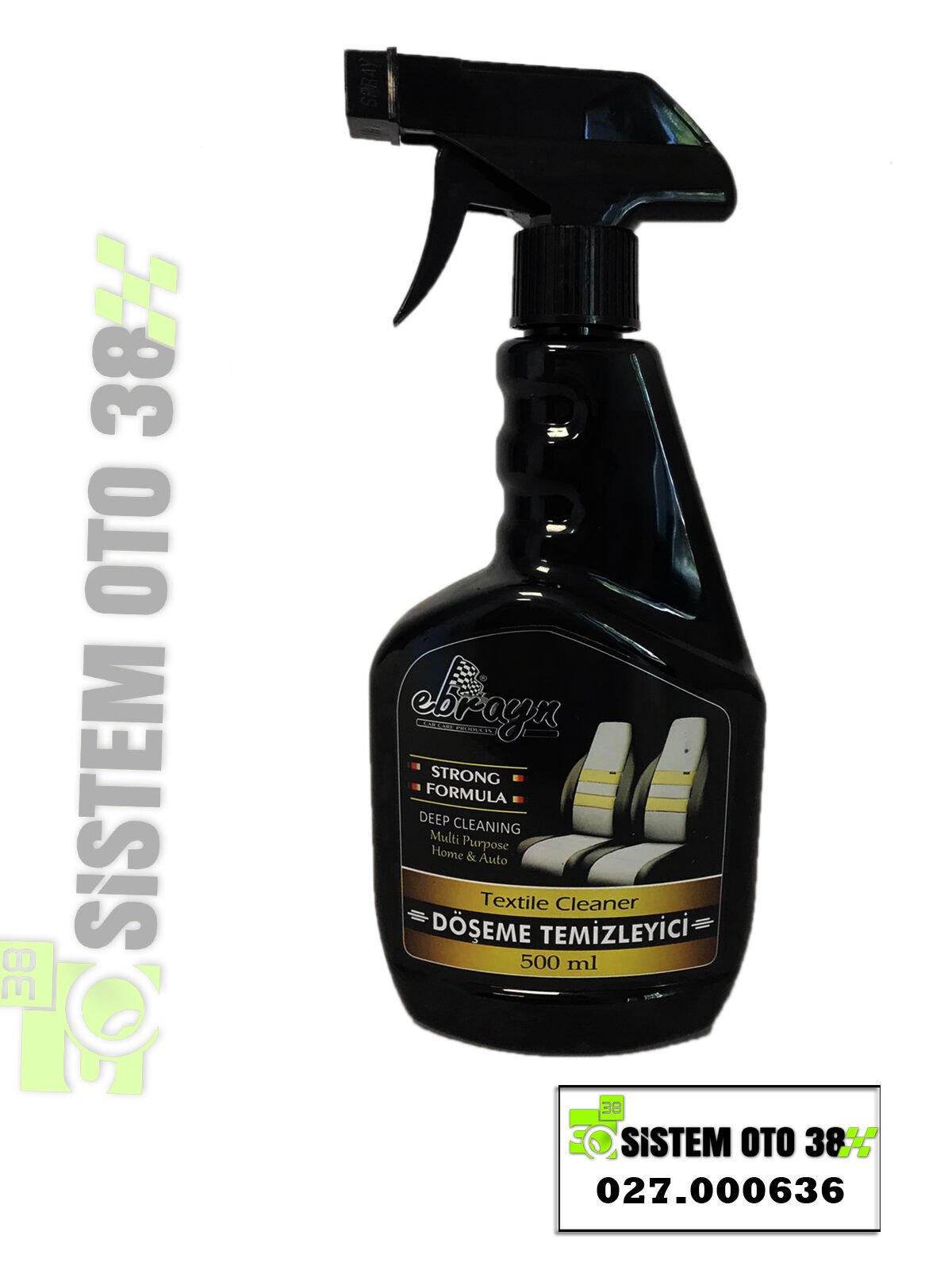 EBRAYN 500 ML DÖŞEME TEMİZLEYİCİ |  | KOZMETİK GRUBU