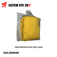 TRM SERVİS KILIFI DÜZ SARI |  | KOLTUK KILIF VE MİNDER