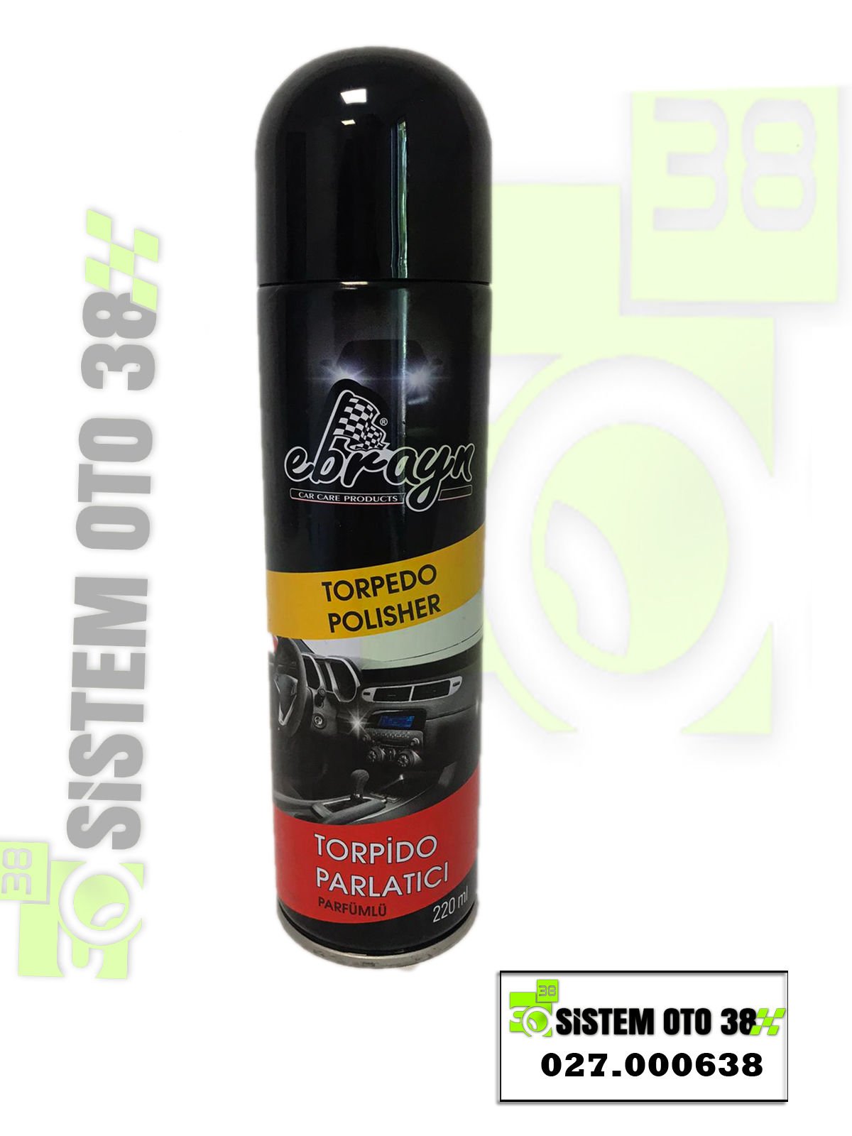 EBRAYN 220 ML PARFÜMLÜ TORPİDO PARLATICI |  | KOZMETİK GRUBU