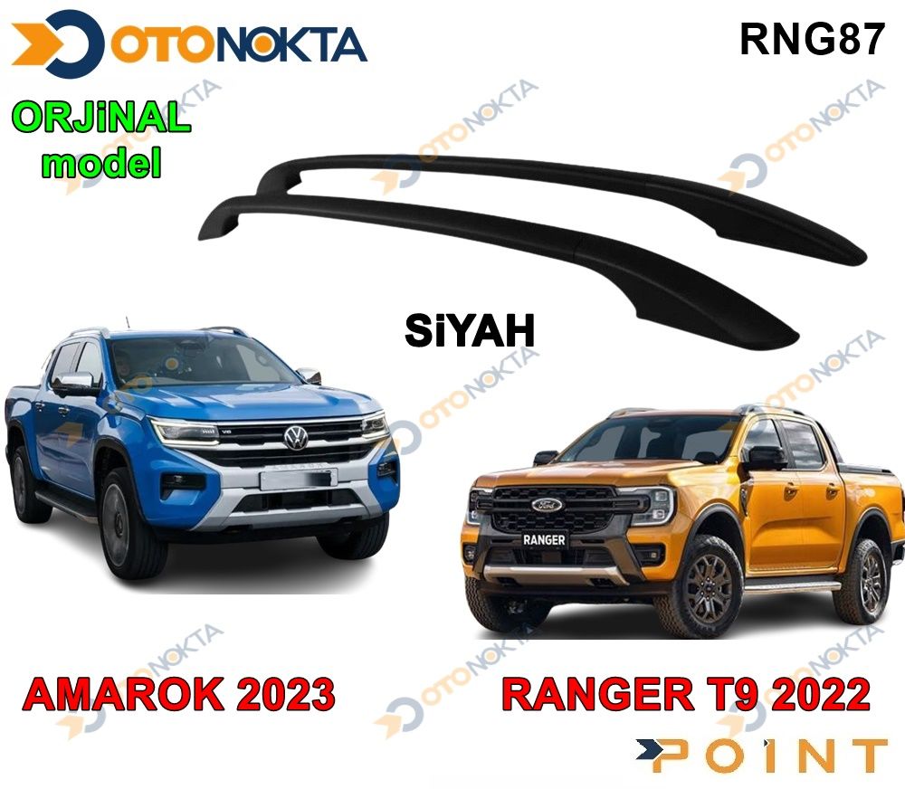 RANGER 23 - AMAROK 23 ORJINAL TAVAN CITASI SIYAH