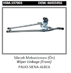 ÖN CAM SİLECEK MEKANİZMASI > PALIO-SIENA-ALBEA  46435950