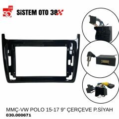 MMÇ-VW POLO 15-17 9'' ÇERÇEVE P.SİYAH |  | MULTİMEDYALAR