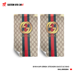 BYM KAPI DİREK STİCKERI GUCCİ 2Lİ EKO |  | STİCKER ÇEŞİTLERİ
