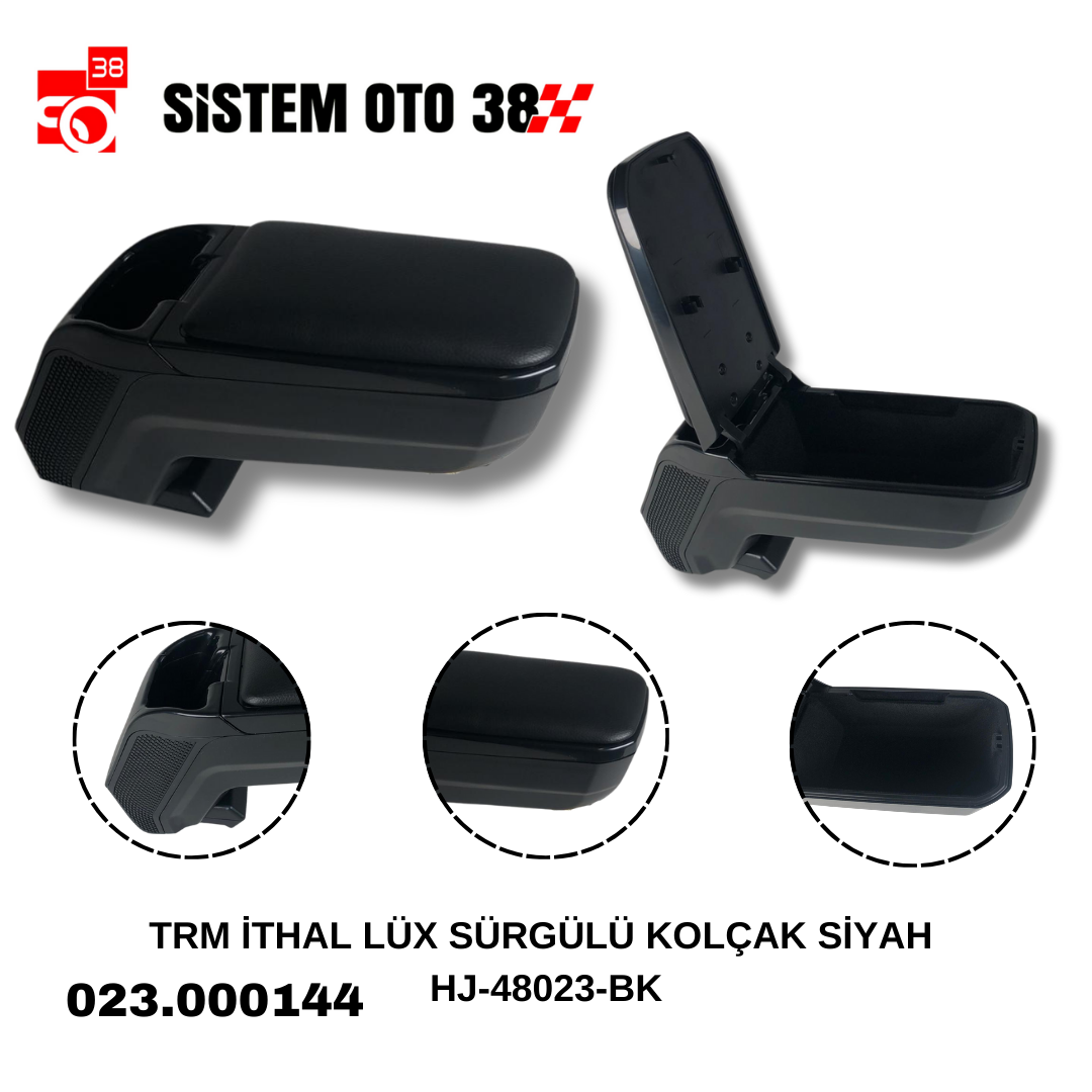 TRM İTHAL LÜX SÜRGÜLÜ KOLÇAK SİYAH HJ-48023-BK |  | KOLÇAKLAR