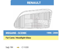 FAR CAMI SAĞ > RENAULT MEGANE SCENIC 96>99