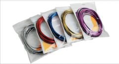 PLASTİK TRİM FİTİL GEÇME TORPİDO ÇITA 5MT MAVİ | KGN