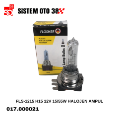 FLS-1215 H15 12V 15/55W HALOJEN AMPUL |  | HALOJEN AMPUL GRUBU