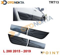 L200 TRITION 15-2020 YAN KAPI KORUMASI SIYAH POINT