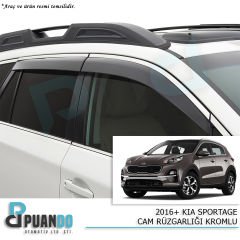2016+ KIA SPORTAGE CAM RUZGARLIGI KROMLU
