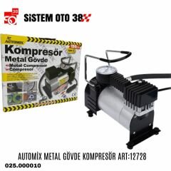 AUTOMİX METAL GÖVDE KOMPRESÖR ART:12728 |  | KOMPRESÖRLER