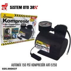 AUTOMİX 150 PSİ KOMPRESÖR ART:5250 |  | KOMPRESÖRLER