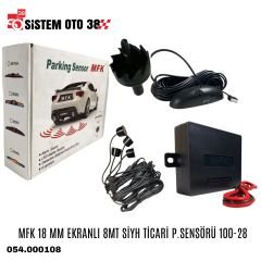 MFK 18 MM EKRANLI 8MT SİYH TİCARİ P.SENSÖRÜ 100-28 |  | PARK SENSÖRLERİ