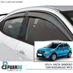2013+ DACIA SANDERO CAM RUZGARLIGI 4PCS