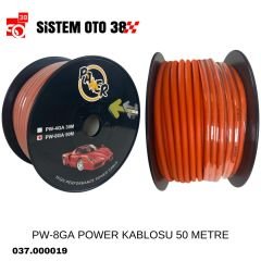 PW-8GA POWER KABLOSU 50 METRE |  | SES MONTAJ EKİPMANLARI