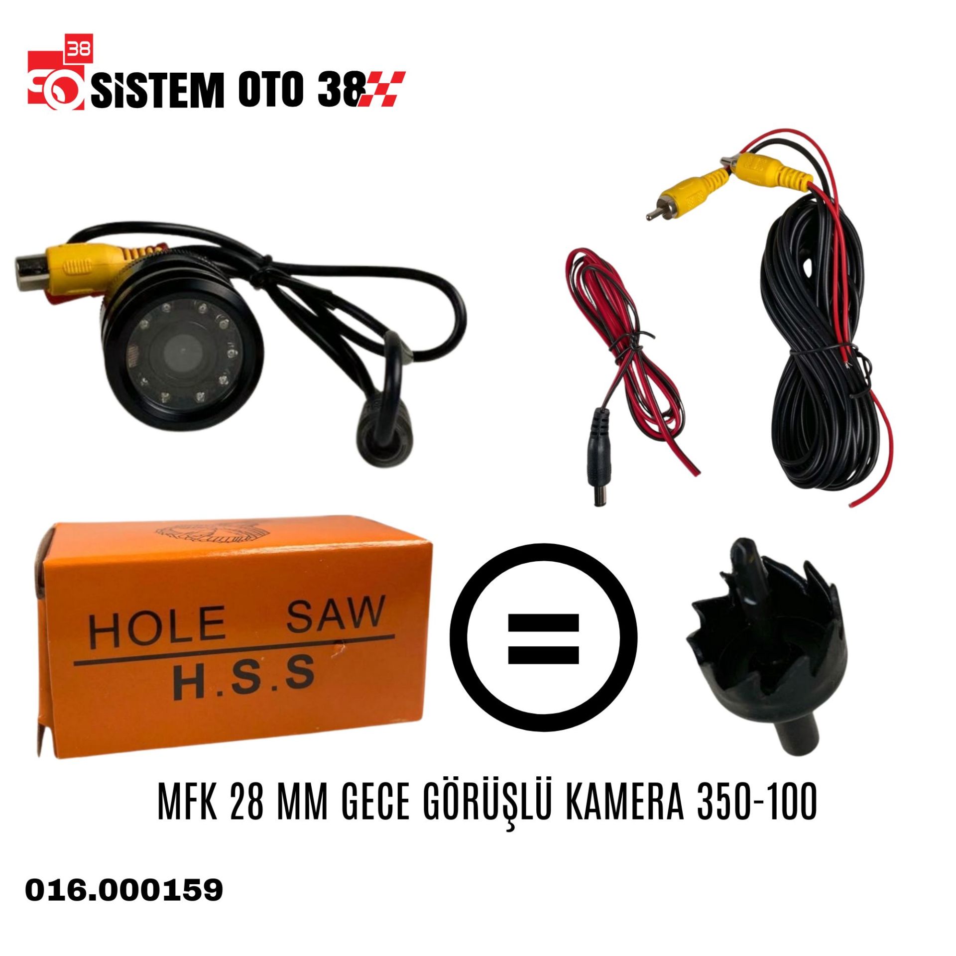 MFK 28 MM GECE GÖRÜŞLÜ KAMERA 350-100 |  | GÜVENLİK GRUBU
