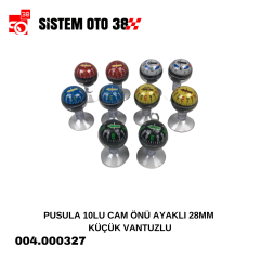 PUSULA 10LU CAM ÖNÜ AYAKLI 28MM KÜÇÜK VANTUZLU |  | ARAÇ İÇİ AKSESUARLAR