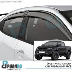 2012+ FORD RANGER CAM RUZGARLIGI 4PCS