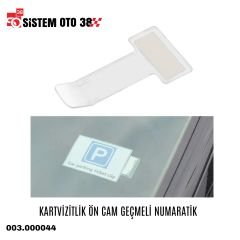 KARTVİZİTLİK ÖN CAM GEÇMELİ NUMARATİK |  | ARAÇ DIŞI AKSESUARLAR