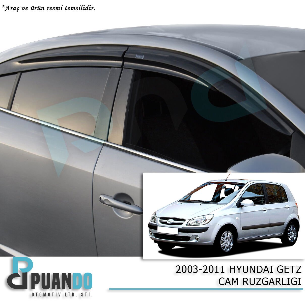 2003-2011 HYUNDAI GETZ CAM RUZGARLIGI