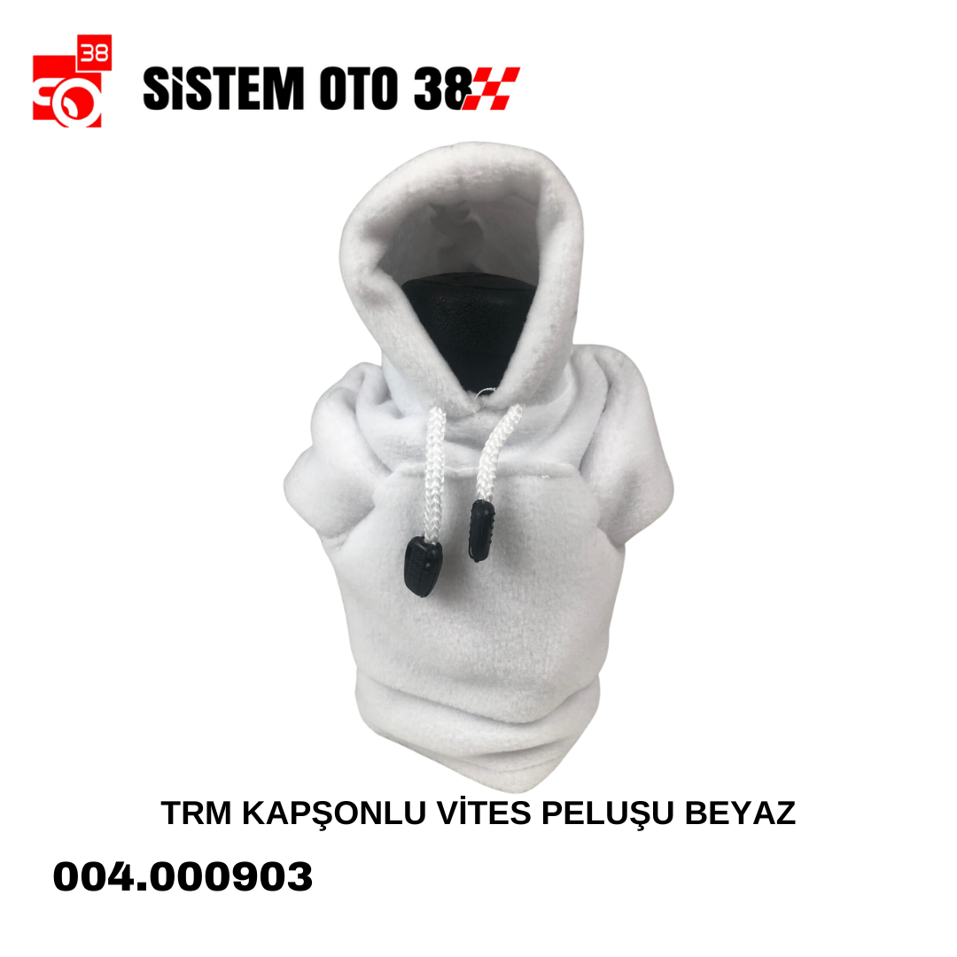 TRM KAPŞONLU VİTES PELUŞU BEYAZ |  | ARAÇ İÇİ AKSESUARLAR