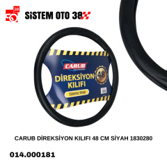 CARUB DİREKSİYON KILIFI 48  CM SİYAH 1830280 |  | DİREKSİYON KILIFLARI