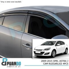 2009-2015 OPEL ASTRA J CAM RUZGARLIGI 4PCS