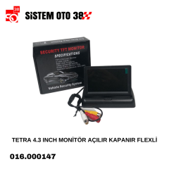 TETRA 4.3 INCH MONİTÖR AÇILIR KAPANIR FLEXLİ |  | GÜVENLİK GRUBU