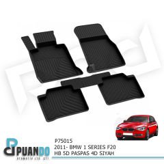 2011- BMW 1 SERIES F20 HB 5KP PASPAS 4D SIYAH