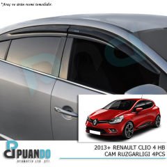 2013+ RENAULT CLIO 4 HB CAM RUZGARLIGI 4PCS