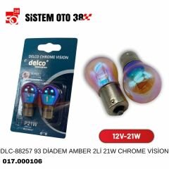 DLC-88257 93 DİADEM AMBER 2Lİ 21W CHROME VİSİON |  | HALOJEN AMPUL GRUBU