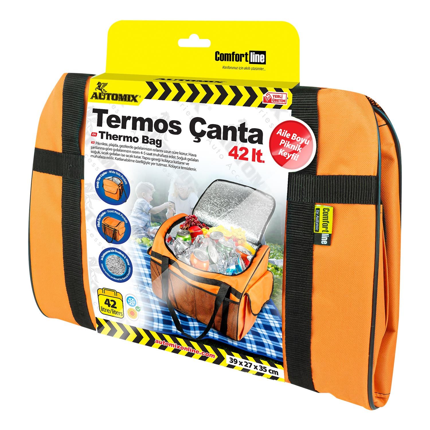 AUTOMİX TERMOS ÇANTA 42 LT |  | ARAÇ İÇİ AKSESUARLAR