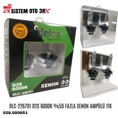 DLC-226701 D2S 6000K %50 FAZLA XENON AMPÜLÜ 1TK |  | LED AYDINLATMA GRUBU