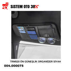 TRM520 ÖN GÜNEŞLİK ORGANİZER SİYAH |  | ARAÇ İÇİ AKSESUARLAR