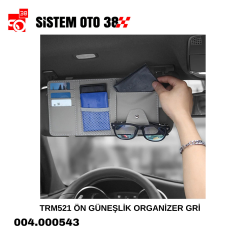 TRM521 ÖN GÜNEŞLİK ORGANİZER GRİ |  | ARAÇ İÇİ AKSESUARLAR