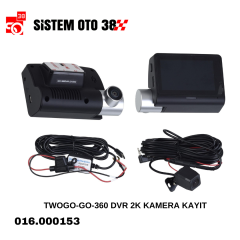 TWOGO-GO-360 DVR 2K  KAMERA KAYIT |  | GÜVENLİK GRUBU