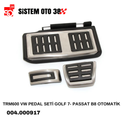 TRM600 VW PEDAL SETİ GOLF 7- PASSAT B8  OTOMATİK |  | ARAÇ İÇİ AKSESUARLAR