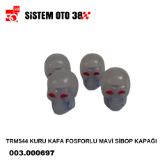 TRM544 KURU KAFA FOSFORLU MAVİ SİBOP KAPAĞI |  | ARAÇ DIŞI AKSESUARLAR