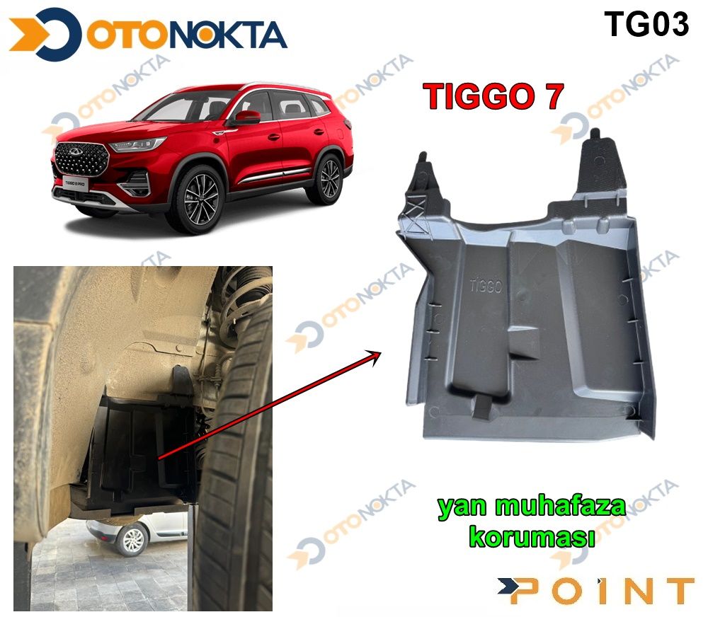 TIGGO 7 PRO YAN MUHAFAZA KORUMASI
