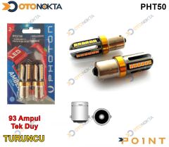 AMPUL PHOTON 93 TURUNCU MERCEK TEK DUY CANBUS LED