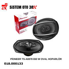 PİONEER TS-A6978S 650W 100RMS OVAL HOPARLÖR 4 YOLL |  | HOPARLÖRLER