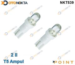 AMPUL GOSTERGE LEDLI T5 BEYAZ PAKET 2 LI SNT
