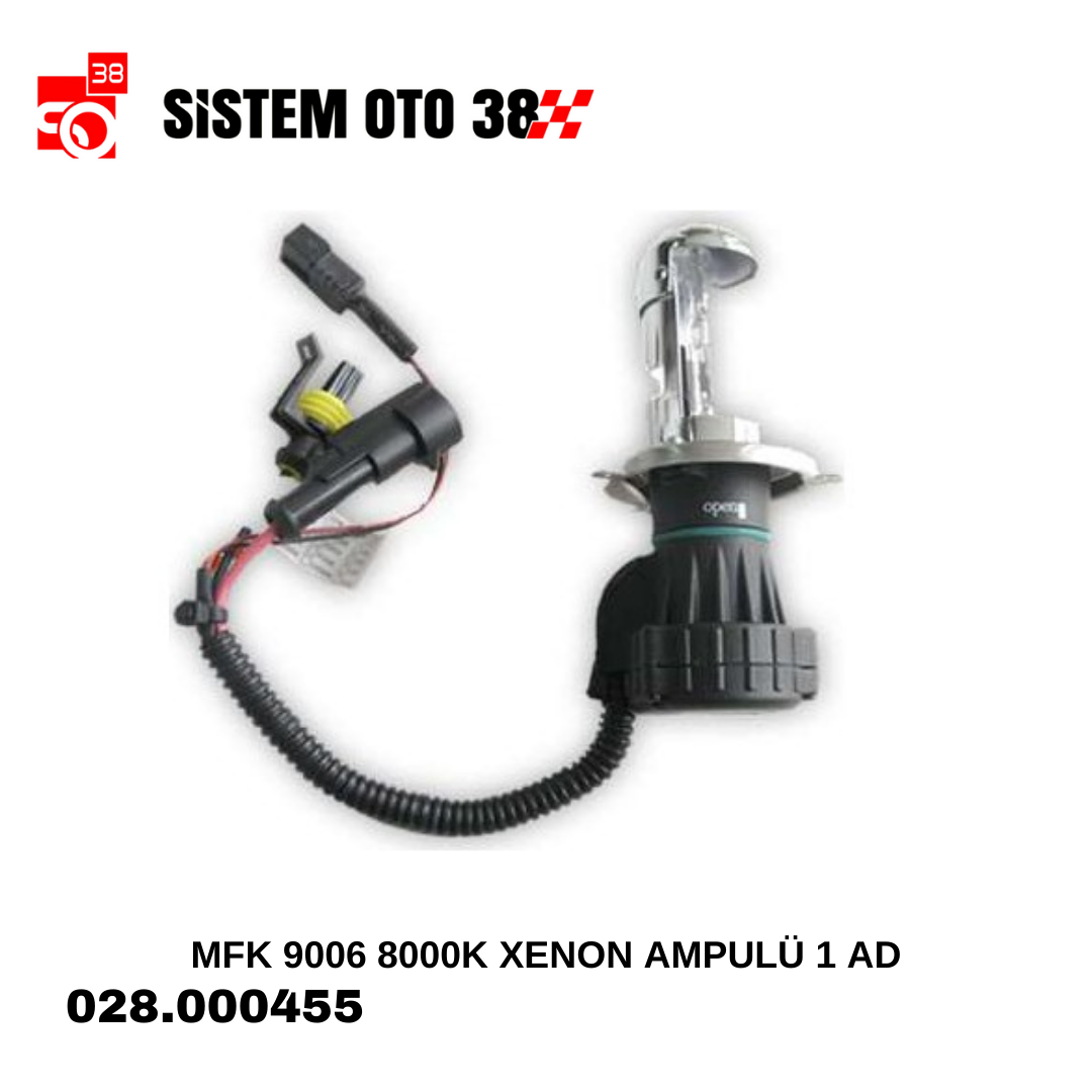 MFK H4 8000K XENON AMPULÜ 1 AD |  | LED AYDINLATMA GRUBU