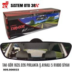 TAK-GÖR 1635.026 PIRLANTA Ş.AYAKLI 5 R1800 SİYAH |  | AYNALAR
