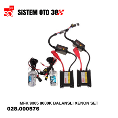 MFK 9005 8000K BALANSLI XENON SET |  | LED AYDINLATMA GRUBU