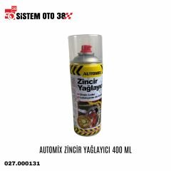 AUTOMİX ZİNCİR YAĞLAYICI 400 ML |  | KOZMETİK GRUBU